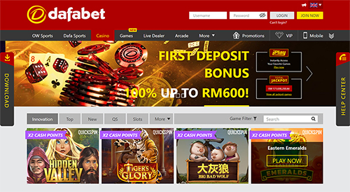 dafa888.com casino page screenshot