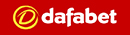 Dafabet logo in Red background