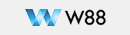 W88 logo in grey background