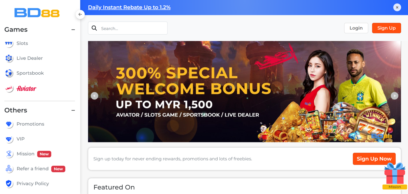 BD88 Online Casino Malaysia