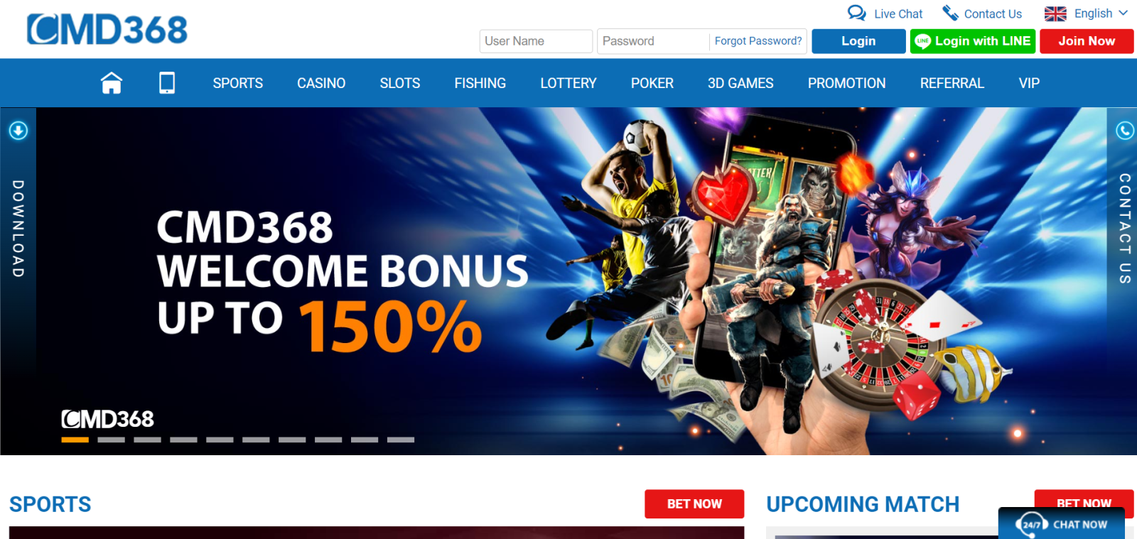 CMD368 Online Casino Malaysia